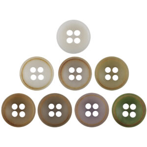 11.5mm Burnt Fruit Buttons for DIY Bracelet Decoration 40 Pack