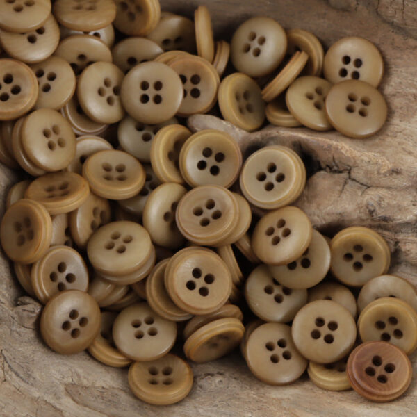 11.5mm Burnt Fruit Buttons for DIY Bracelet Decoration 40 Pack - Image 8