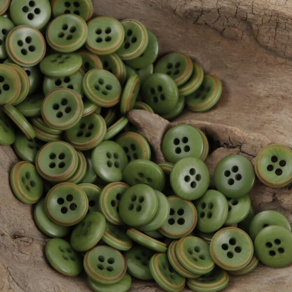 11.5mm Burnt Fruit Buttons for DIY Bracelet Decoration 40 Pack - Image 9