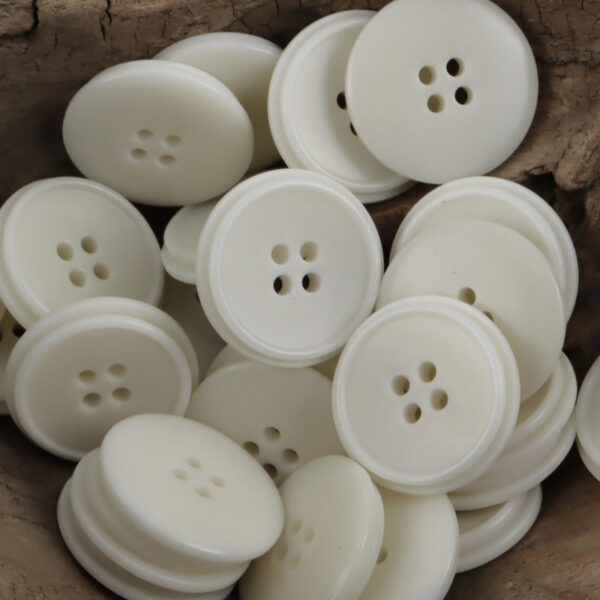 Two-Tone Natural Fruit Buttons for Blue-Black Jackets 10pcs - Image 2