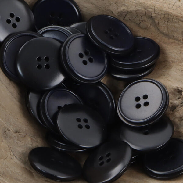 Two-Tone Natural Fruit Buttons for Blue-Black Jackets 10pcs - Image 4