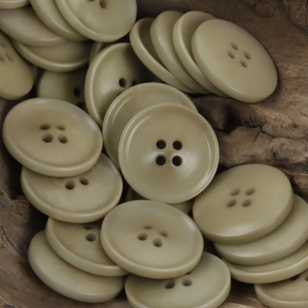 Round Natural Fruit Buttons for Wine Red Coats Jackets 10pcs - Image 3