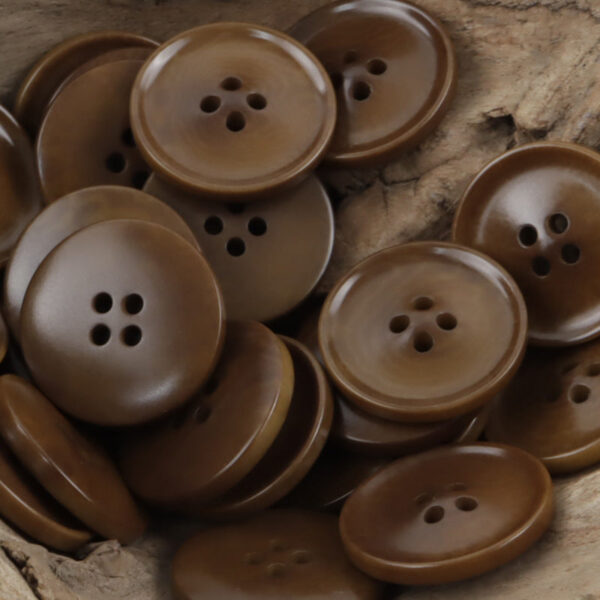 Round Natural Fruit Buttons for Wine Red Coats Jackets 10pcs - Image 4