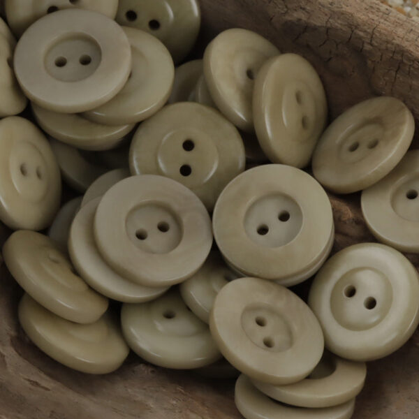 Classic Black White Two-Hole Tagut Nut Buttons for Knitted Cardigans 10pcs - Image 4