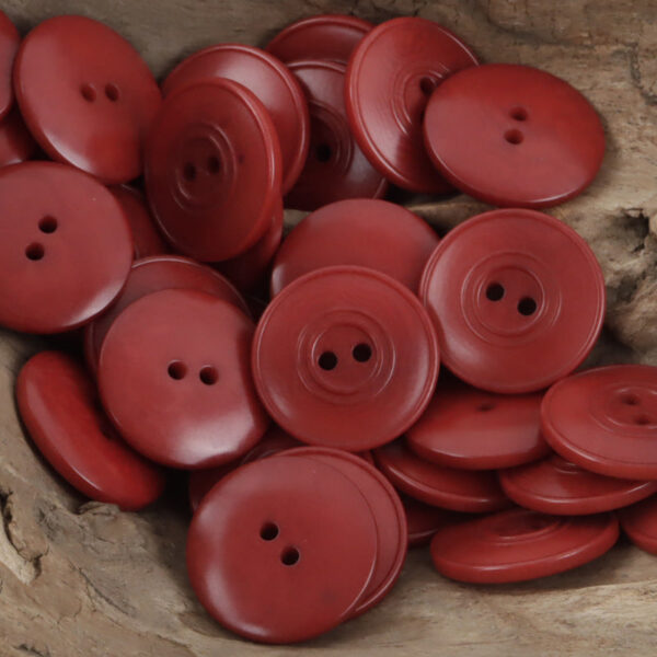 Eco-Friendly Dual-Circles Purple-Grey Tagua Nut Buttons 10pcs