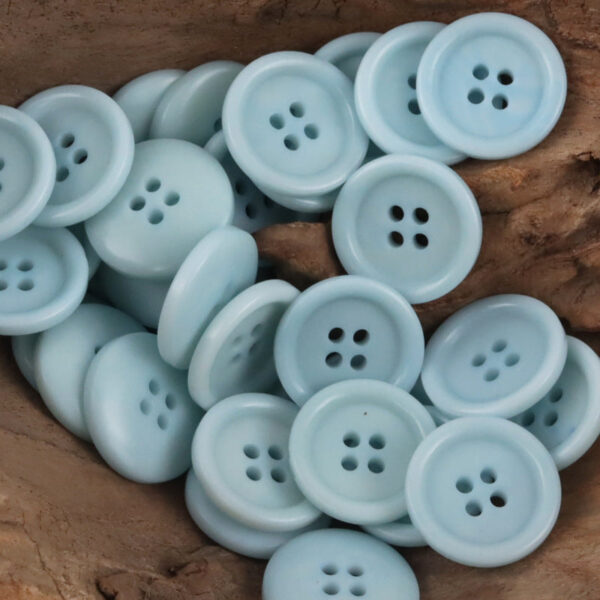 Dopamine-Colored Simple Natural Corozo Buttons 10pcs