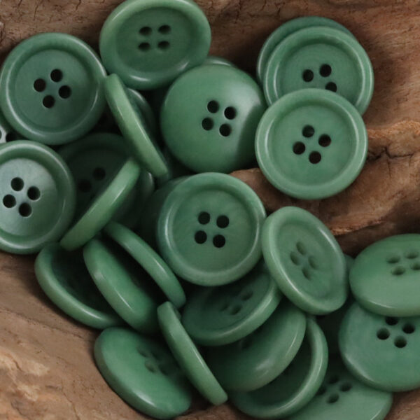 Dopamine-Colored Simple Natural Corozo Buttons 10pcs