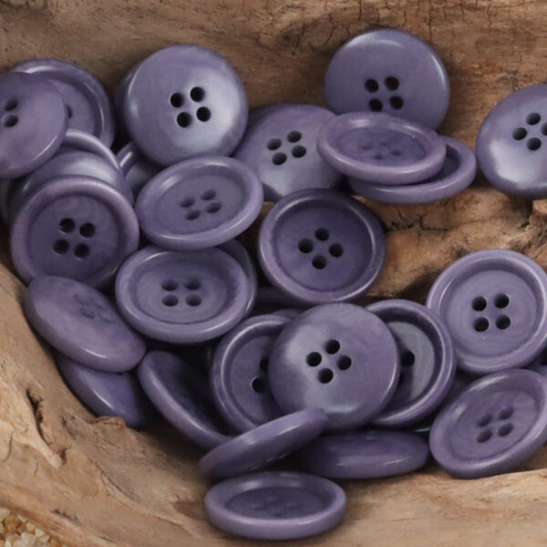 Dopamine-Colored Simple Natural Corozo Buttons 10pcs