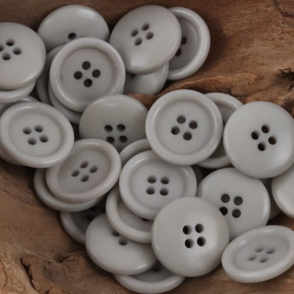 Dopamine-Colored Simple Natural Corozo Buttons 10pcs