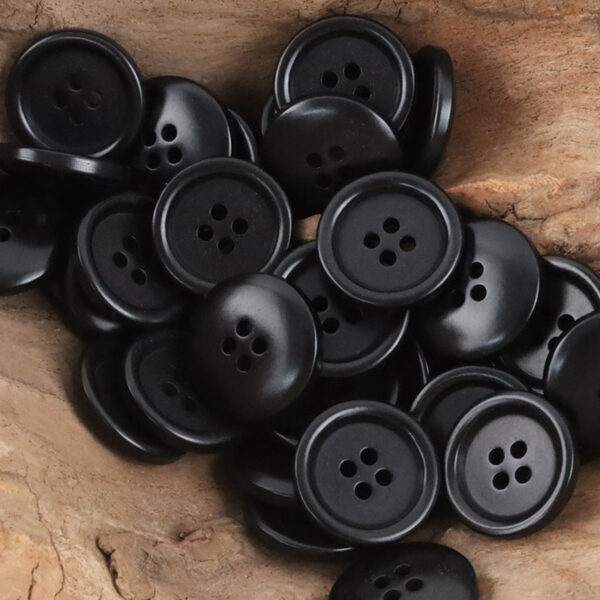 Dopamine-Colored Simple Natural Corozo Buttons 10pcs