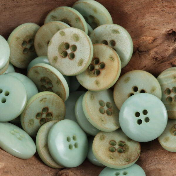 Iris Natural Tagut Nut Buttons for Haute Couture Suits 5pcs - Image 4