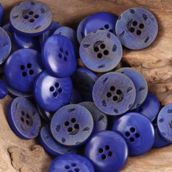 Iris Natural Tagut Nut Buttons for Haute Couture Suits 5pcs - Image 6