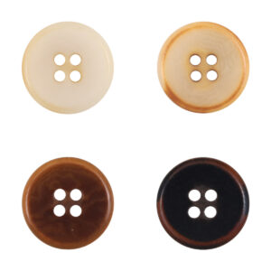 Vintage Caramel Palm Fruit Buttons Flame-Edged,10pcs 