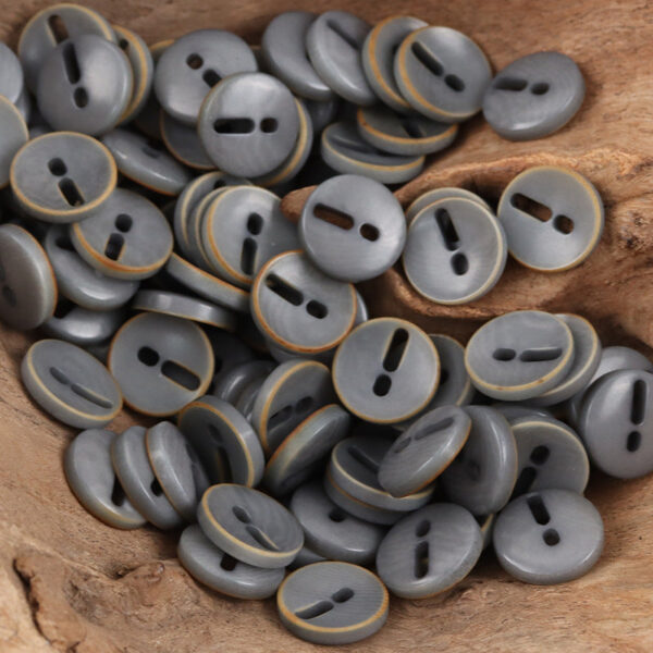 Creative Exclamation Mark Shape Natural Palm Fruit Buttons,10pcs