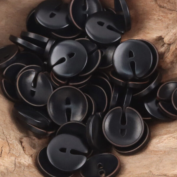 Cute Pac Man Natural Tagua Nut Buttons 10pcs