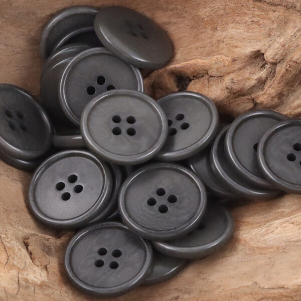 Dark Red Natural Tagut Nut Buttons for Suits Trousers 10pcs - Image 6