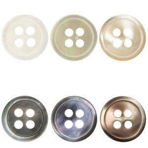 Tarot Shell Buttons Round 11.5mm 10 Pack 