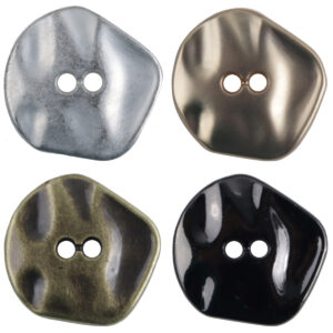 Vintage Irregular Zinc Alloy Metal Buttons for Coats,10pcs 