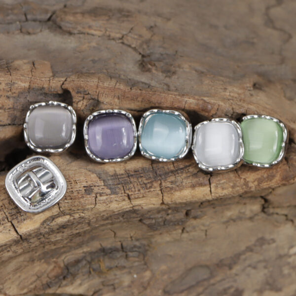 10mm Jade Colored Metal Shank Buttons for Chinese Qipao 10pcs - Image 3