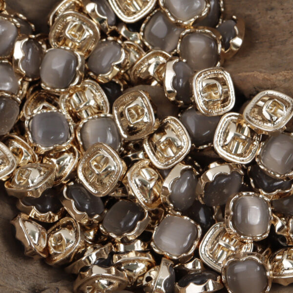 10mm Jade Colored Metal Shank Buttons for Chinese Qipao 10pcs - Image 19