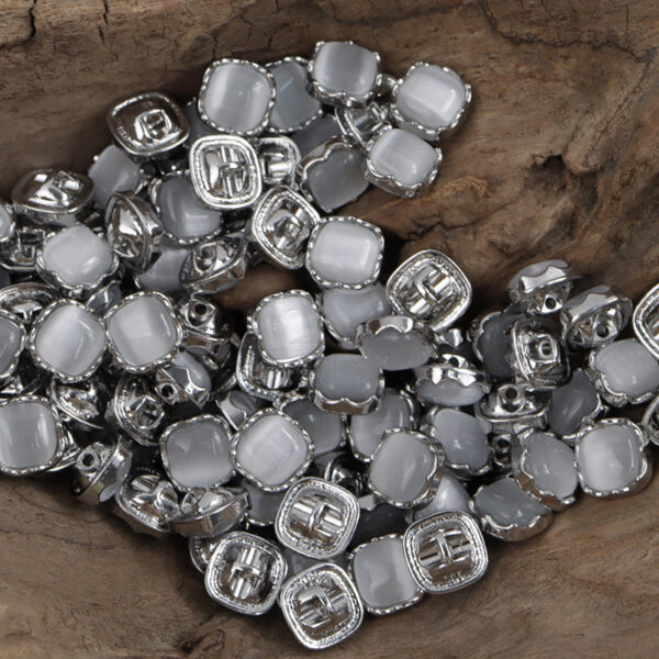 10mm Jade Colored Metal Shank Buttons for Chinese Qipao 10pcs - Image 17
