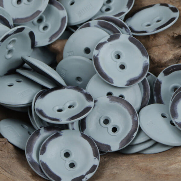 Two Hole Metal Buttons for Girly Pink Work Jackets 10pcs - Lots of Buttons