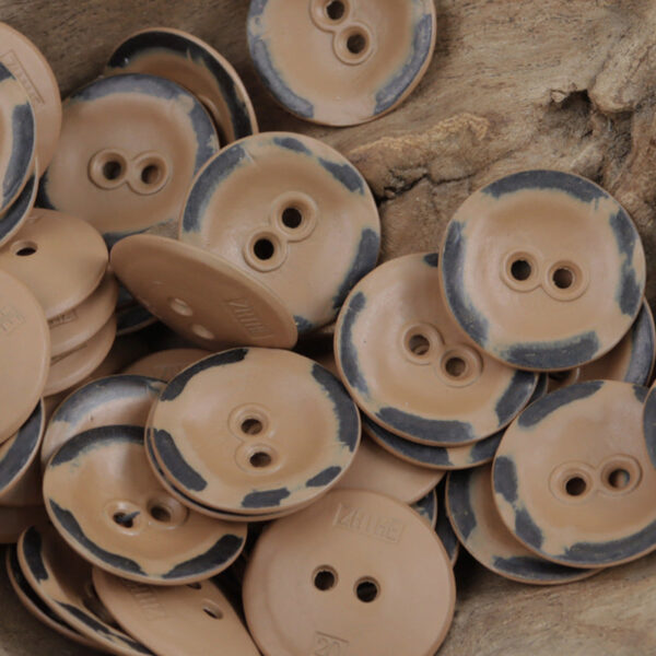 Two Hole Metal Buttons for Girly Pink Work Jackets 10pcs - Lots of Buttons