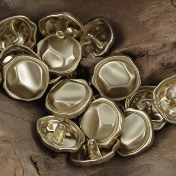 Irregular "Little Sun" Decorative Zinc Alloy Metal Shank Buttons 10pcs - Lots of Buttons