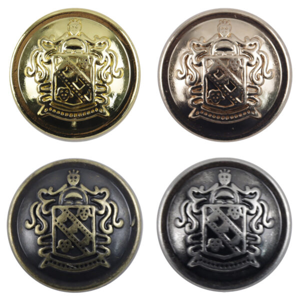 Preppy Zinc Alloy Metal Buttons for Party JK Uniforms 10pcs