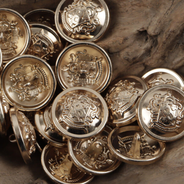 Preppy Zinc Alloy Metal Buttons for Party JK Uniforms 10pcs - Image 4