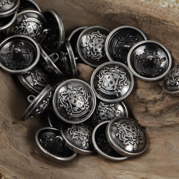 Preppy Zinc Alloy Metal Buttons for Party JK Uniforms 10pcs - Image 6