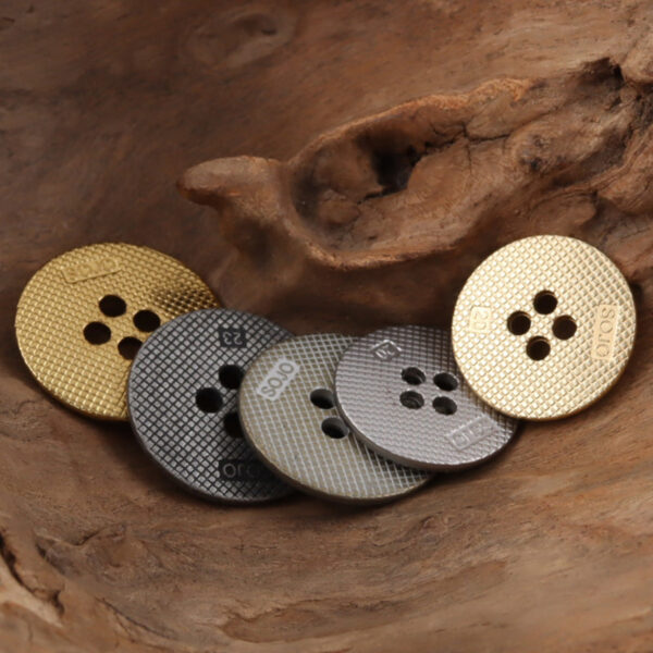Vintage Silver Flat Metal Buttons for Knitted Hats Teddy Bear 10pcs - Image 2