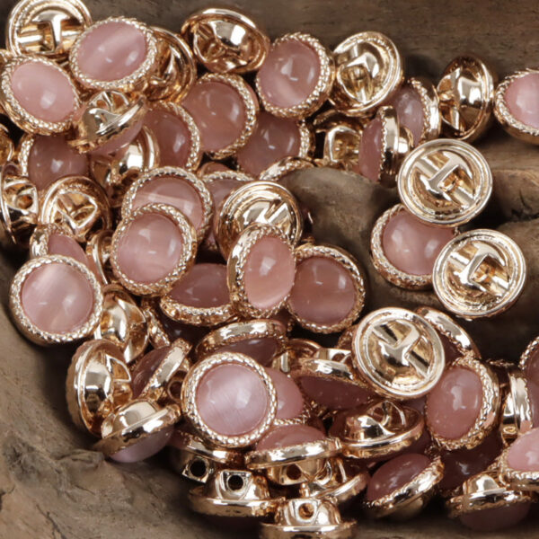 11.5mm Pearlescent Metal Buttons for Elegant Shirts 10pcs - Image 7