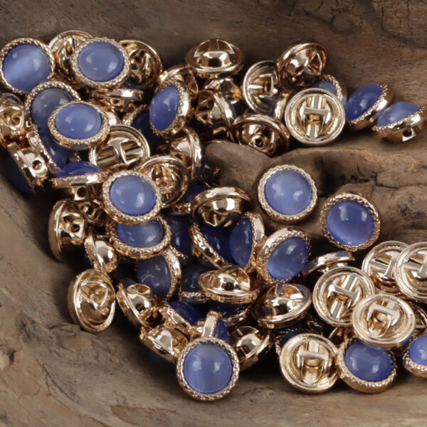 11.5mm Pearlescent Metal Buttons for Elegant Shirts 10pcs - Image 11