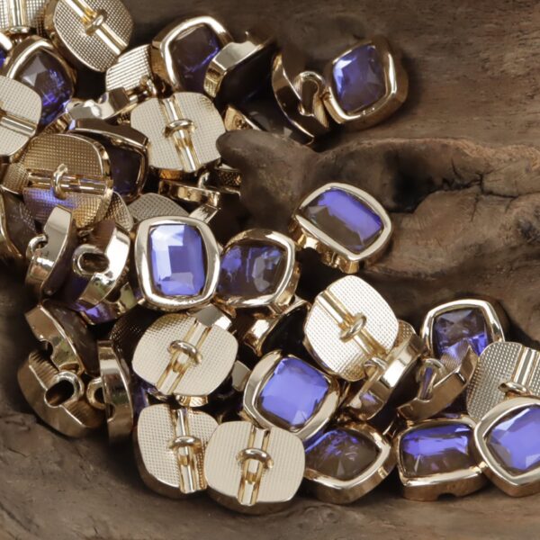 11.5mm Rhinestone Metal Shank Buttons for Chinese Qipao 10pcs - Image 14