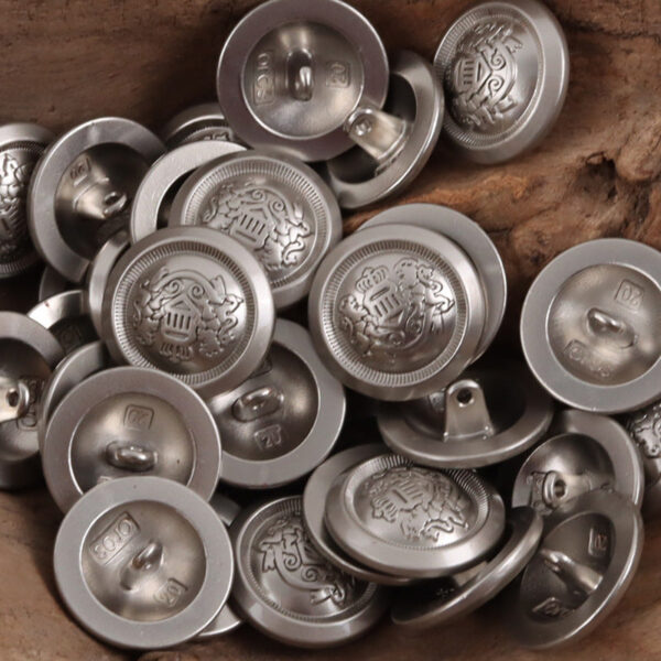 Double Lion Crown Shank Metal Buttons,10PCS