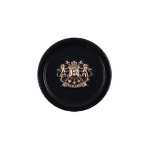 Black Metal Shank Buttons for Retro Cosplay Outfits 10pcs