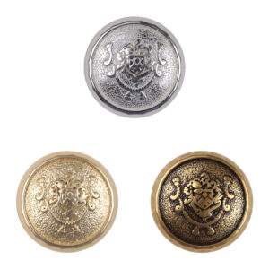 Metal Shank Buttons for College Style JK Suits School Uniforms 10pcs