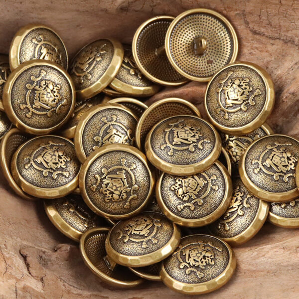 Metal Shank Buttons for College Style JK Suits School Uniforms 10pcs - Image 4