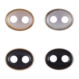 Pig Nose Resin Metal Buttons for Children's Shirts Sweaters10pcs 