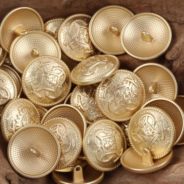 Anchor Hook Metal Buttons for College Style Suits JK Uniforms 10pcs - Image 4