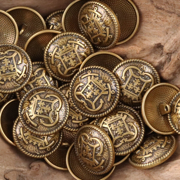 Anchor Hook Metal Buttons for College Style Suits JK Uniforms 10pcs - Image 6