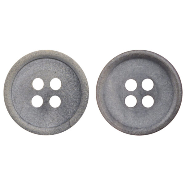 Frosted Purple-Red Real Horn Buttons for Winter Jackets 10pcs