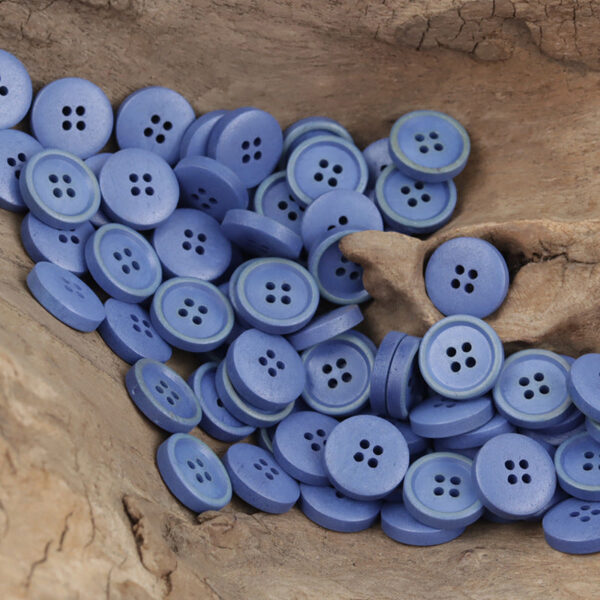 11.5mm Burnt Natural Bovine Bone Buttons for Spring Linen Shirts 10pcs - Image 5