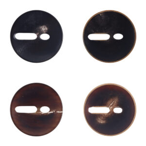 Exclamation Mark Coffee Cow Horn Buttons - Retro Chic,10pcs 