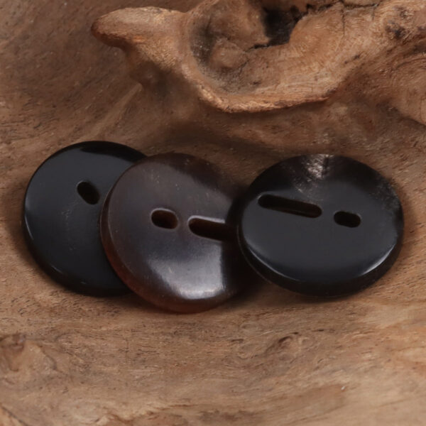 Exclamation Mark Coffee Cow Horn Buttons - Retro Chic,10pcs