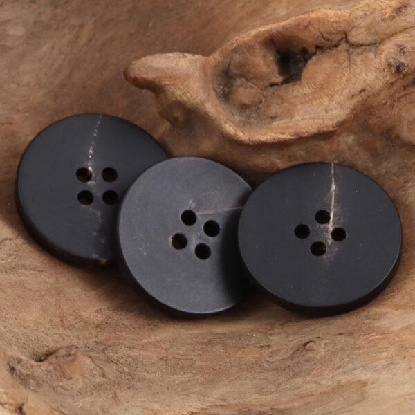 Traditional Chinese Ink Art Horn Buttons,10pcs