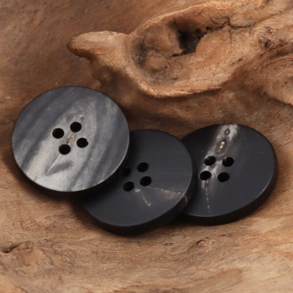 Traditional Chinese Ink Art Horn Buttons,10pcs