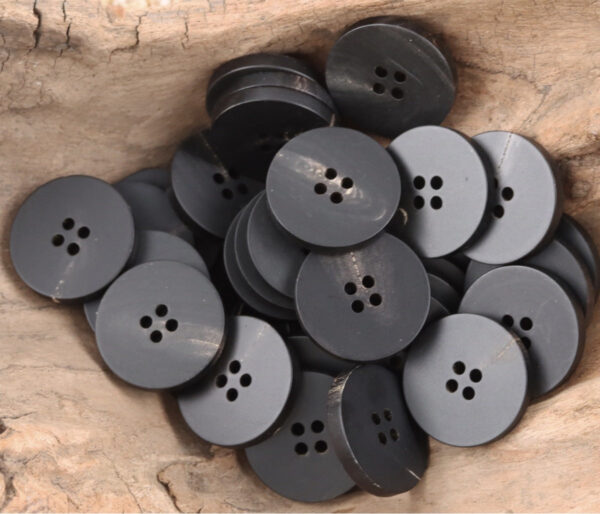 Traditional Chinese Ink Art Horn Buttons,10pcs