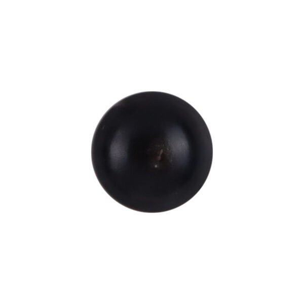 Mushroom-Head Black Horn Buttons for Chinese Qipao and Hanfu,10pcs